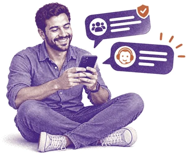 Contato direto com os administradores
