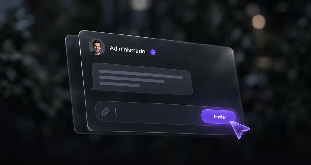 Contato direto com os administradores