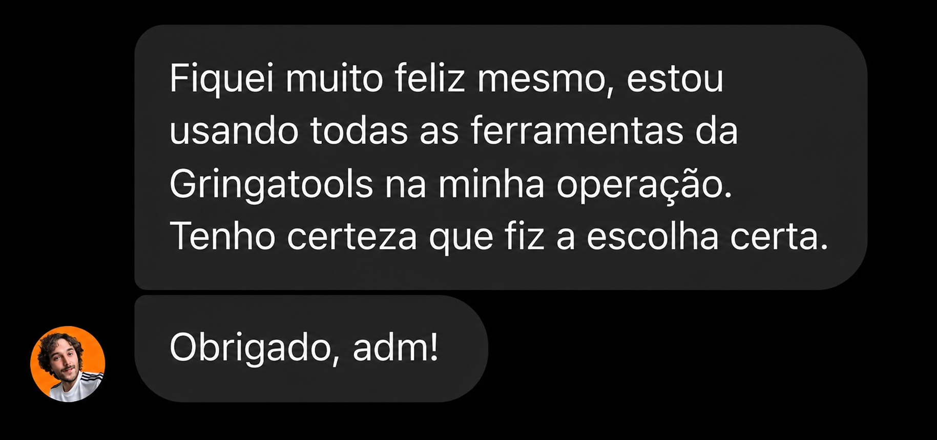 Depoimento de membro da Gringatools 3