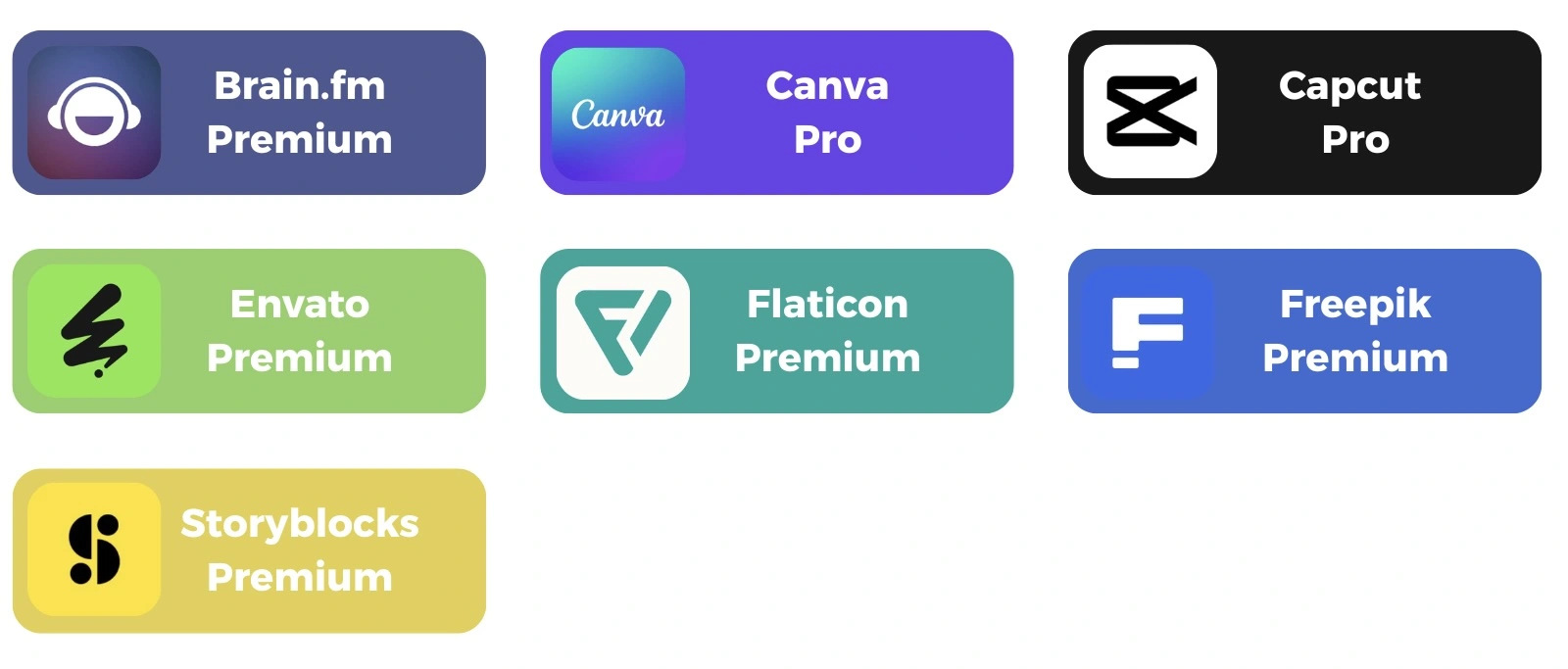 Ferramentas de design incluídas