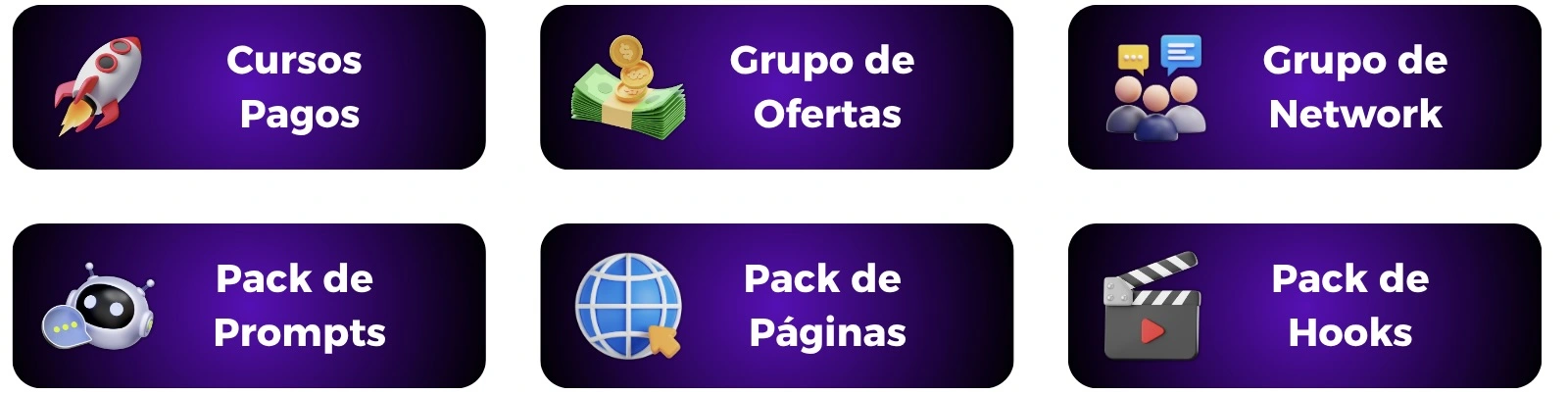 Recursos especiais incluídos