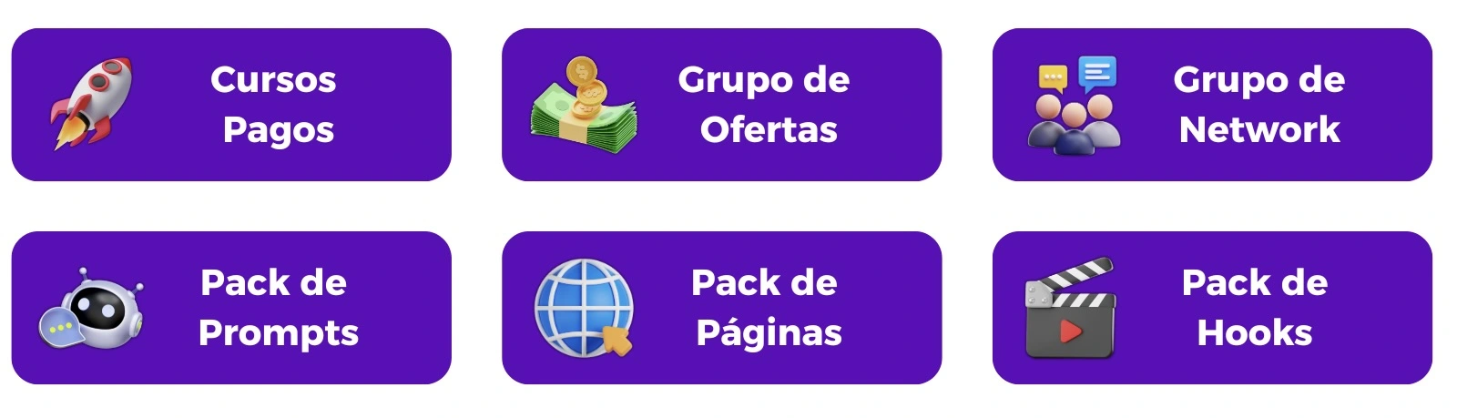 Recursos especiais incluídos