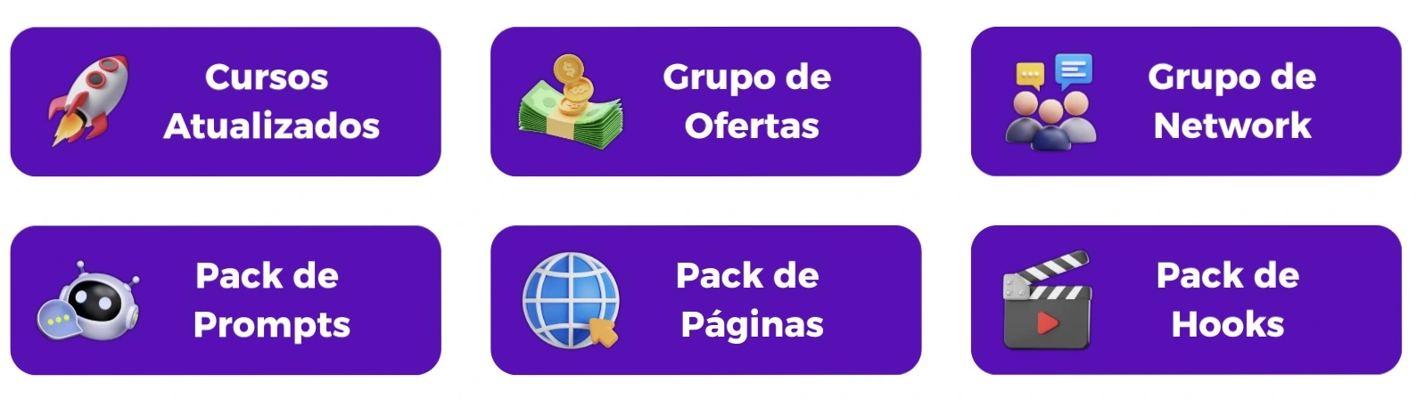 Recursos especiais incluídos