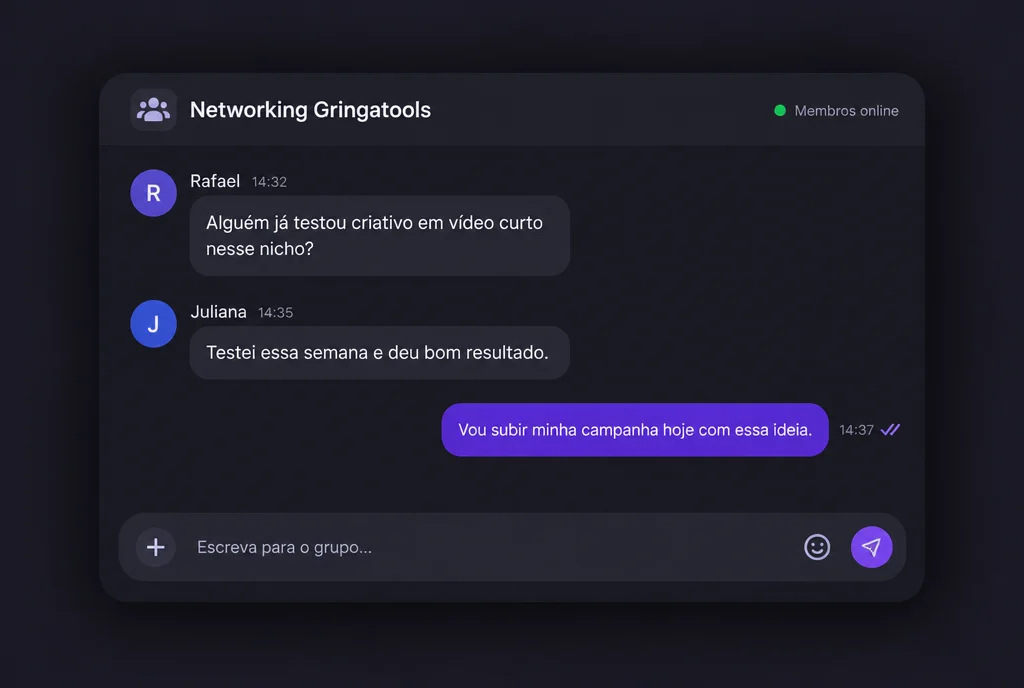 Grupo de networking dos membros